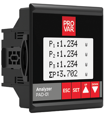 Enerji Analizörleri ( Provar PAD SERİSİ )